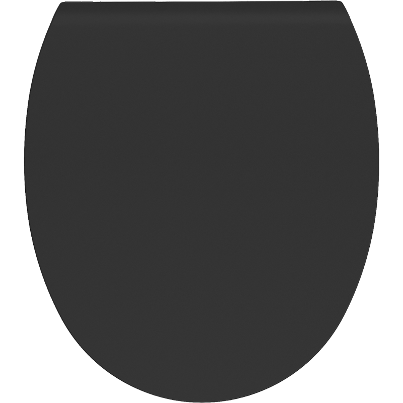Mexen Egg soft-close slim toilet seat, duroplast, black matte - 39243085
