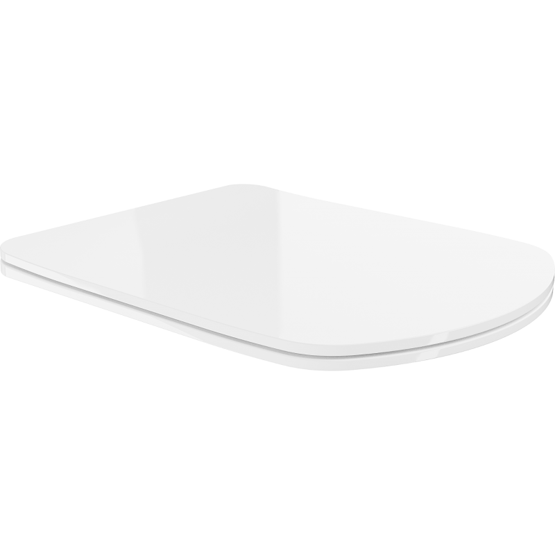 Mexen Vito slow-closing slim seat, duroplast, glossy white - 39174000