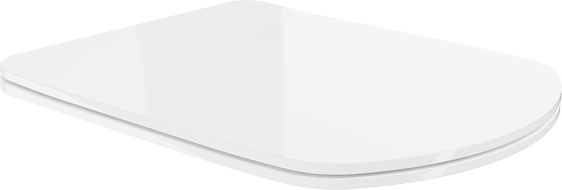 Mexen Vito toilet seat slow closing, slim, duroplast, white gloss - 39174000