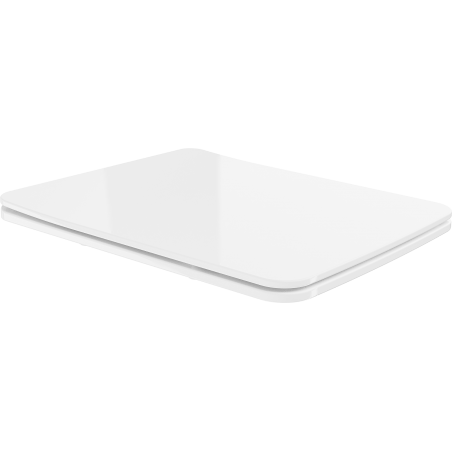 Mexen Vera slow-closing slim toilet seat, duroplast, white gloss - 39164000