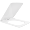 Mexen Vera slow-closing slim toilet seat, duroplast, high-gloss white - 39164000