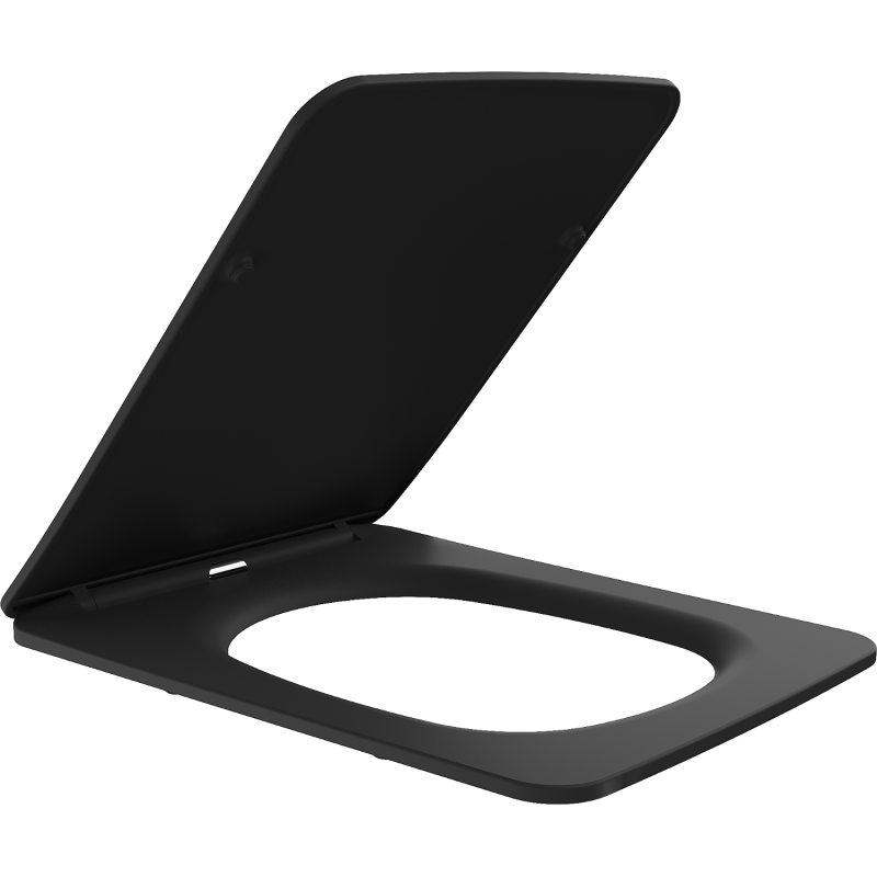 Mexen Vera Soft-Close Slim Seat, Duroplast, Matte Black - 39164085