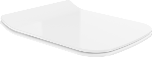 Mexen Cube Slim Soft-Close Seat, Duroplast, High-Gloss White - 39240000