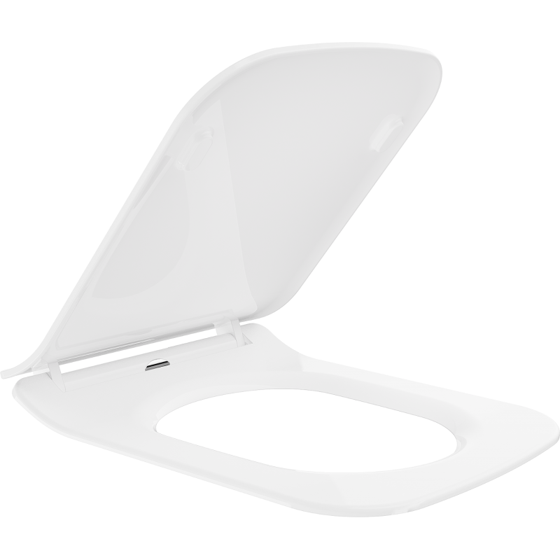 Mexen slow-close slim toilet seat, duroplast, white gloss - 39240000