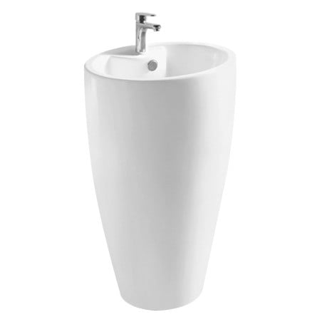Mexen Orkla freestanding sink 50 x 38 cm, white - 26065000