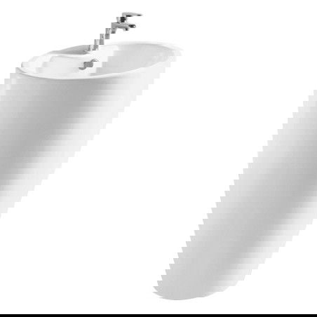 Mexen Orkla freestanding washbasin 49 x 37 cm, white - 26065000