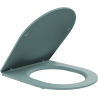 Mexen slim soft-close seat, duroplast, light green matte - 39740048