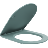 Mexen slow-close slim toilet seat, duroplast, light green matte - 39740048