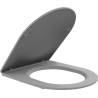Mexen slow-falling slim board, duroplast, light gray matte - 39740061