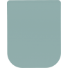 Mexen Teo slow-closing slim seat, duroplast, light green matte - 39840048