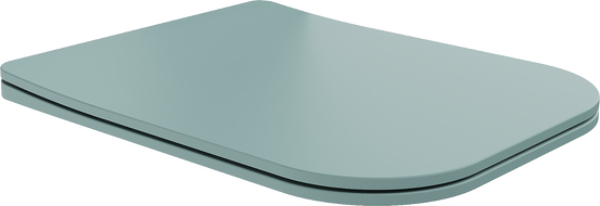 Mexen Teo slow-closing slim seat, duroplast, light green matte - 39840048