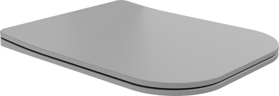 Mexen Teo slow-closing slim seat, duroplast, light gray matte - 39840061