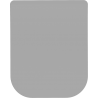 Mexen Teo slow-closing slim seat, duroplast, light gray matte - 39840061