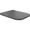 Mexen Teo slow-close slim toilet seat, duroplast, dark matte gray - 39840071