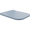 Mexen Teo soft-closing slim seat, duroplast, gray-blue matte - 39840069
