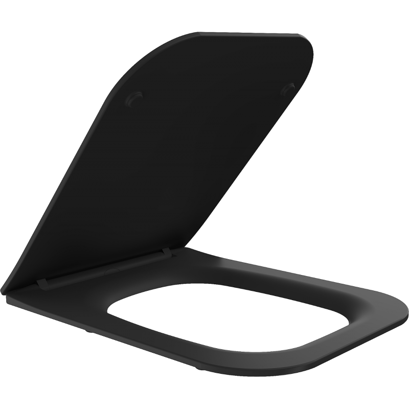 Mexen Madox Soft-Close Slim Seat, Duroplast, Black Matte - 39154085
