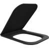 Mexen Madox slow-drop slim seat, duroplast, matte black - 39154085