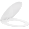 Mexen Egg slow-closing slim seat, duroplast, glossy white - 39243000