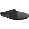 Mexen Lena slow-closing slim seat, duroplast, black gloss - 39242070