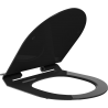 Mexen Lena slim soft-close seat, duroplast, black gloss - 39242070