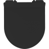 Mexen Lena slow-closing slim seat, duroplast, black gloss - 39242070