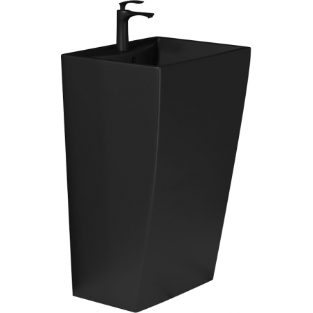 Mexen Oda freestanding sink 47 x 42 cm, black matt - 26124770
