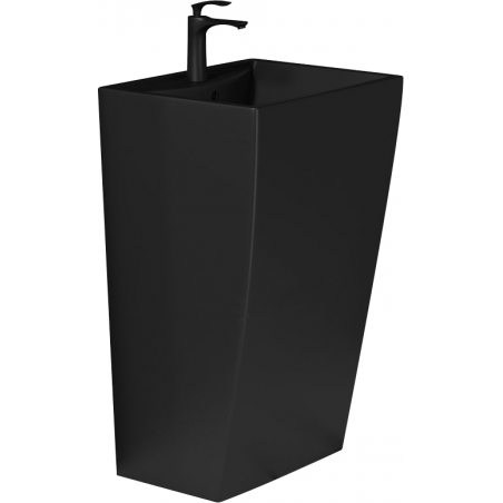 Mexen Oda freestanding washbasin 42 x 42 cm, matte black - 26124770