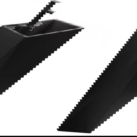 Mexen Ida freestanding sink 47 x 47 cm, black matte - 26114670