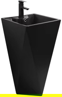 Mexen Ida freestanding sink 47 x 47 cm, black matte - 26114670