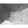 Mexen Velar L Shower Cabin Sliding 100 x 70 cm, Transparent, Chrome - 871-100-070-03-01