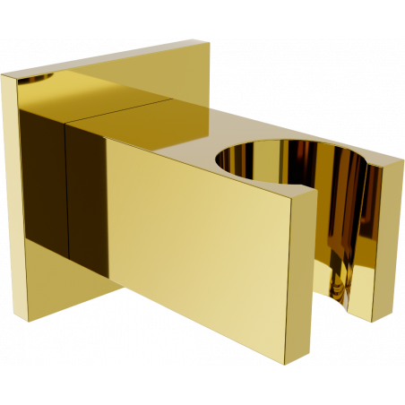 Mexen Cube shower handle, gold - 79350-50