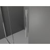 Mexen Velar L shower enclosure sliding 100 x 80 cm, transparent, chrome - 871-100-080-03-01
