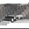 Mexen Velar L sliding shower cabin 100 x 100 cm, frost, chrome - 871-100-100-33-01