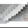Mexen Rio square shower cubicle 90 x 90 cm, Frosted, Chrome + shower tray Flat, White - 860-090-090-01-30-4010
