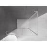 Mexen Velar L sliding shower cabin 110 x 80 cm, frost, chrome - 871-110-080-33-01