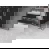 Mexen Velar L sliding shower cabin 100 x 100 cm, graphite, chrome - 871-100-100-43-01