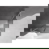 Mexen Velar L shower cabin sliding 90 x 90 cm, graphite, chrome - 871-090-090-43-01