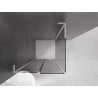 Mexen Velar L 120 x 120 cm Sliding Shower Enclosure, Graphite, Chrome - 871-120-120-43-01