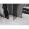 Mexen Velar L sliding shower cabin 110 x 90 cm, graphite, chrome - 871-110-090-43-01