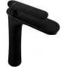 Mexen Trinity high washbasin mixer tap, Black - 72610-70