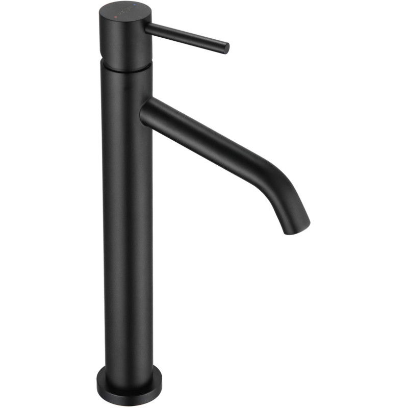 Mexen Rumba high washbasin mixer tap, Black - 73510-70