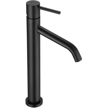 Mexen Rumba high black washbasin faucet - 73510-70