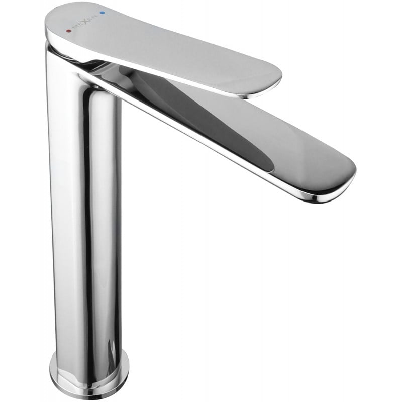 Mexen Largo tall washbasin faucet, chrome - 73710-00