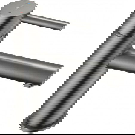 Mexen Elba washbasin mixer tap, Graphite - 74100-66