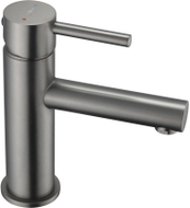 Mexen Elba washbasin faucet, brushed gun gray - 74100-66