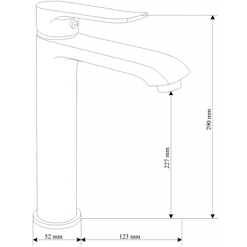 Mexen Pecos DS75 shower set, black - 72714DS75-70