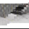 Mexen Velar L sliding shower enclosure 100 x 80 cm, frost, brushed gold - 871-100-080-33-55