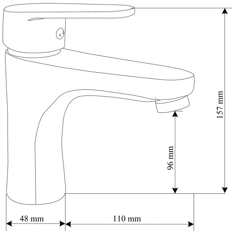 Mexen Kama DF05 black shower set - 72504DF05-70