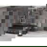 Mexen Velar L sliding shower enclosure 100 x 85 cm, frost, brushed copper - 871-100-085-33-65