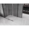 Mexen Velar L sliding shower cabin 110 x 85 cm, transparent, gun metal - 871-110-085-03-95